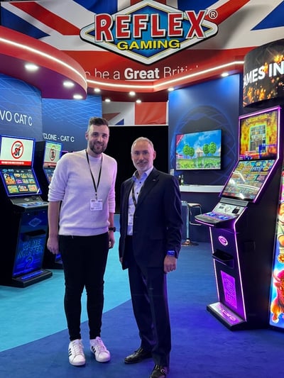 AG Dransfields and Reflex Gaming PR photo 2